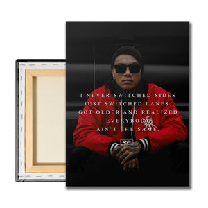 Never Switched - Canvas Print