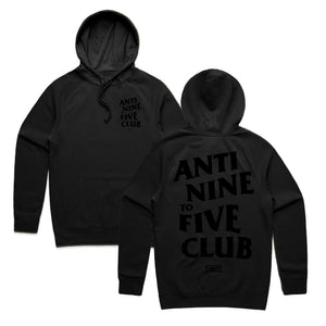Anti Nine To Five Hoodie - Woodland Camo