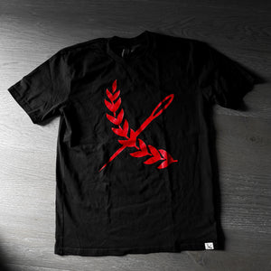 Top Threads Oversized Imperial Tee - Black/Red