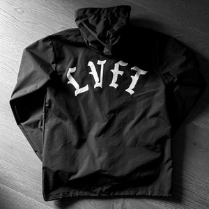 LVFT Full Button Hooded Coach Jacket