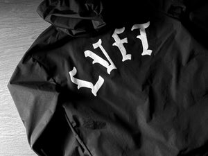LVFT Full Button Hooded Coach Jacket