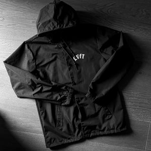 LVFT Full Button Hooded Coach Jacket