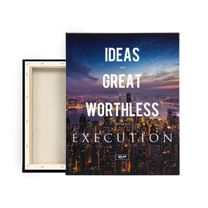 Execution - 16x20 canvas print