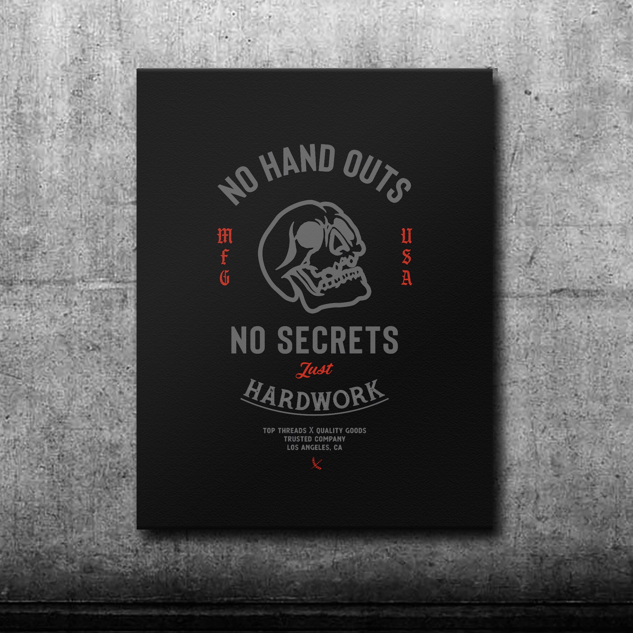 No Handouts Canvas 1 of 1