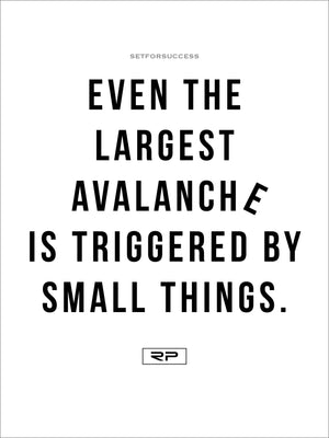 AVALANCHE - 18x24 Poster