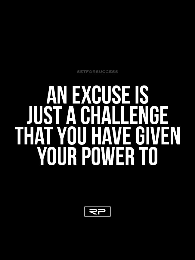 A Challenge That You Have Given Your Power To  - 18x24 Poster