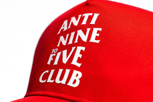 Anti Nine to Five Classic Snapback - Red