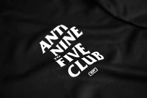 Anti Nine to Five Baseball Jersey - Black
