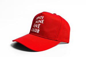 Anti Nine to Five Classic Snapback - Red