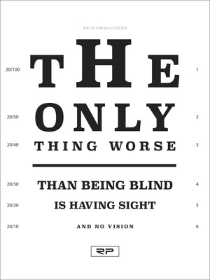 BLINDSIGHT- 18x24 Poster