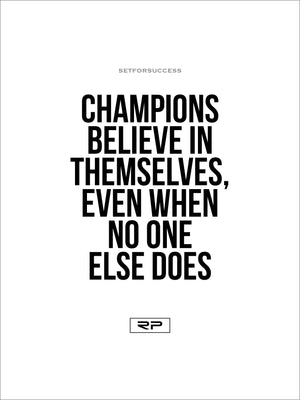 CHAMPIONS - 18x24 Poster