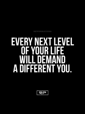 Demand A Different You - 18x24 Poster