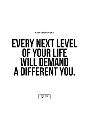 Demand A Different You - 18x24 Poster