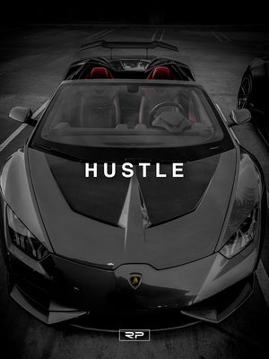 HUSTLE Huracan - 18x24 Poster