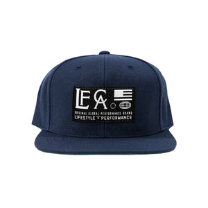 Globe Snapback- Navy