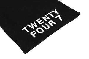 Twenty Four 7 Tee - Black