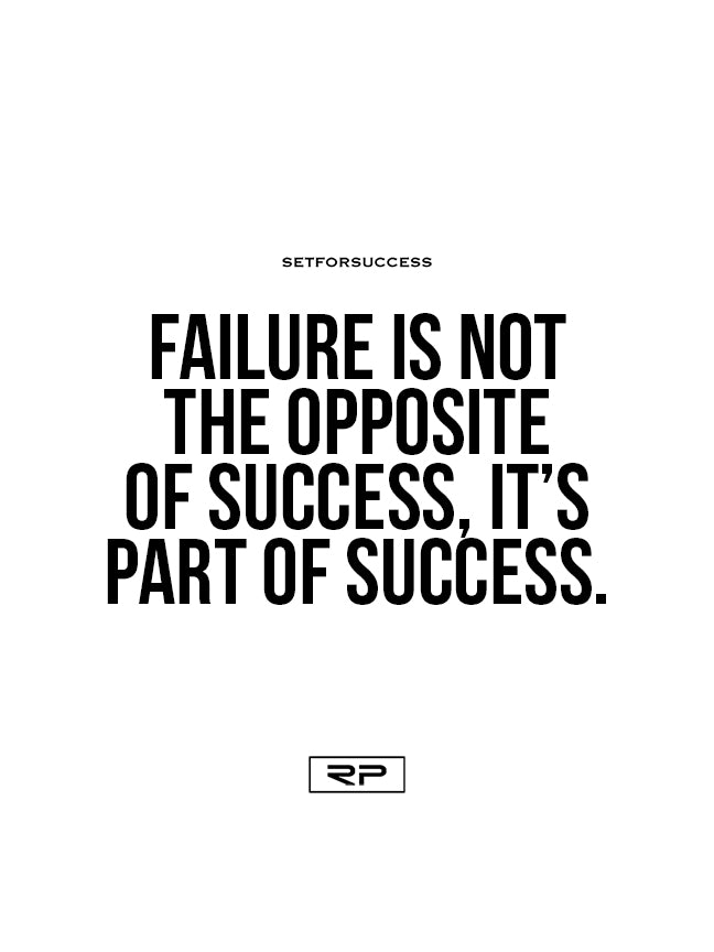Failure Is Part Of Success - 18x24 Poster