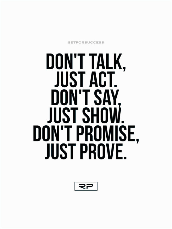 Just Prove. - 18x24 Poster - Randall Pich