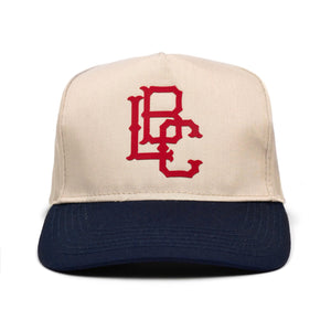 LBC Classic Snapback - Khaki / Red / Navy