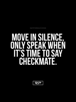 Move In Silence - 18x24 Poster
