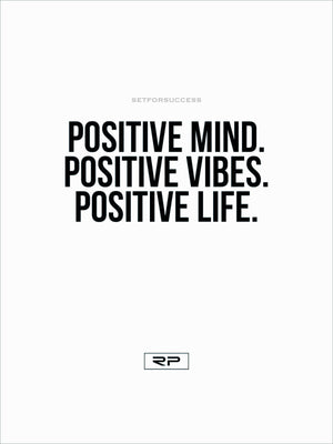 Positive Mind - 18x24 Poster