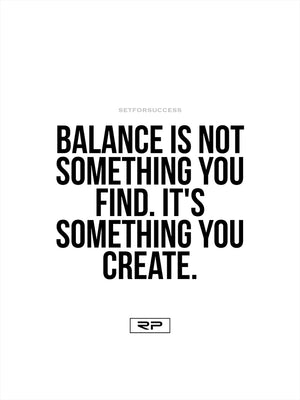 Balance - 18x24 Poster