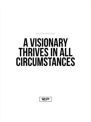 Visionary Thrives - 18x24 Poster