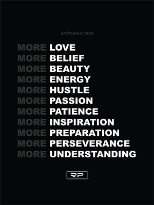 MORE HUSTLE - 18x24 Poster