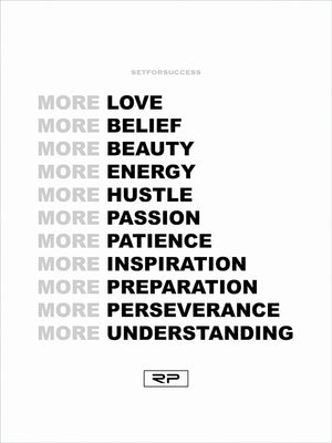 MORE HUSTLE - 18x24 Poster