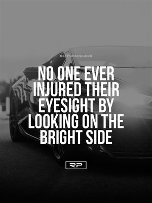 Looking On The Bright Side V2 - 18x24 Poster