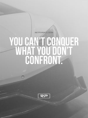 Confront - 18x24 Poster