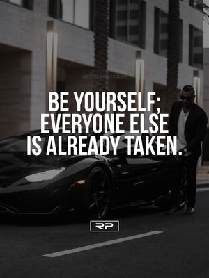 Be Yourself V2 - 18x24 Poster