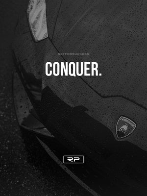 Conquer. V2 - 18x24 Poster