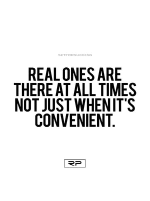 Real Ones - 18x24 Poster
