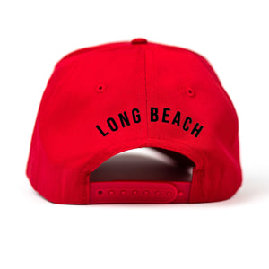LBC Classic Snapback - Red / Black