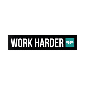 Work Harder 7" Sticker