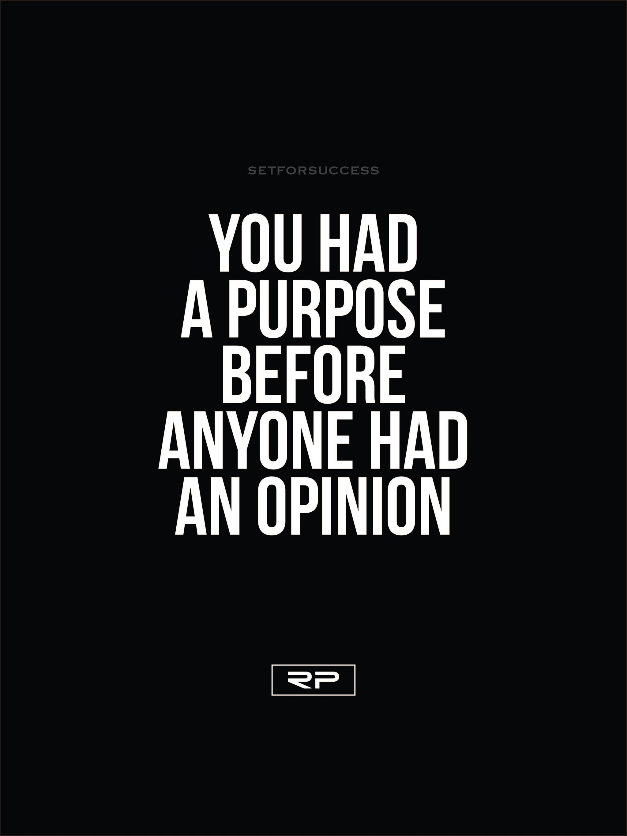 YOU HAD A PURPOSE - 18x24 Poster