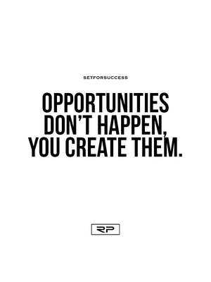 Create Opportunities - 18x24 Poster