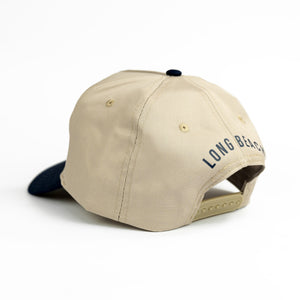 LBC Classic Snapback - Khaki / Navy