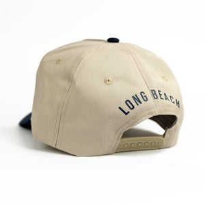 LBC Classic Snapback - Khaki / Navy