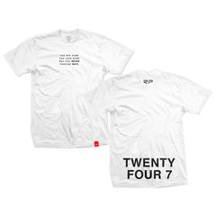 Twenty Four 7 Tee - White - Randall Pich