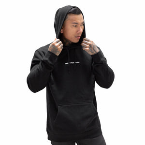 Twenty Four Seven Hoodie - Black